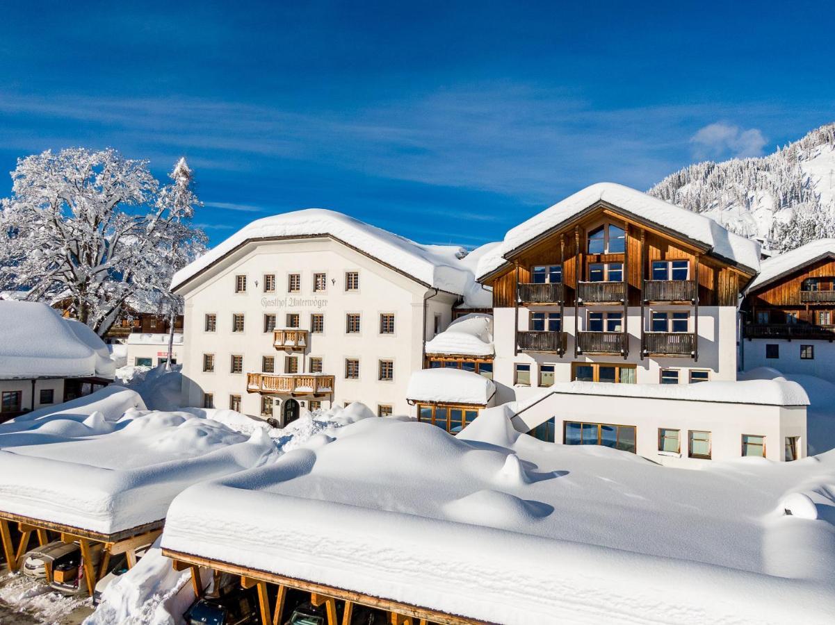 Hotel Gasthof Unterwoeger Obertilliach Bagian luar foto